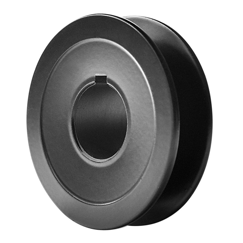 AK25-7/8 Mechanical V-Belt Pulleys, 2.5" OD 7/8" Fixed Bore, Single Groove, Cast Iron, for 3L, 4L, A, AX V-Belt