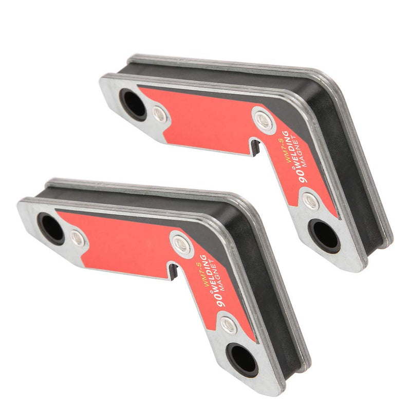 Fireball Set 2Pcs Inside Outside Magnet Welding Clamp Magnetic Holder Fixer Welder Tool 30 60 90 Degree