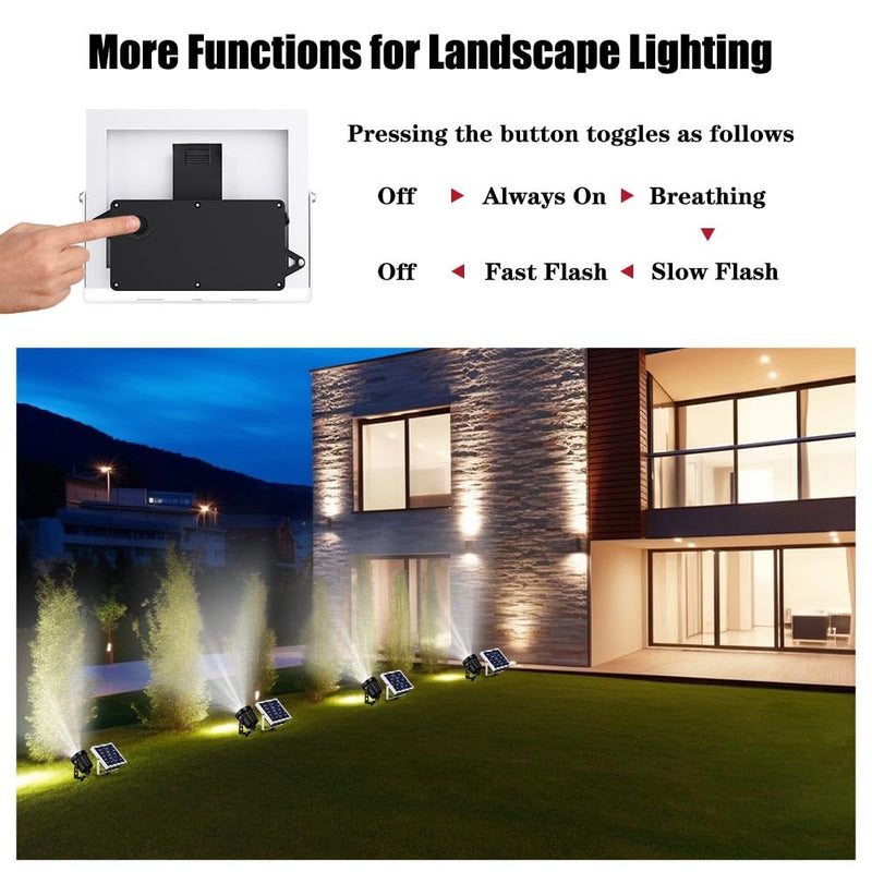 Solar Flag Pole Light, Flagpole Light Solar Powered Outdoor Bright LED 6000K Dusk to Dawn IP65 Waterproof with Bracket Clamp Fits 1.4-3” Pole Mount and Stakes for Ground Wall Mounting 4 Volts
