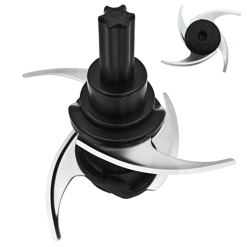 for Ninja Food Chopper Express Chop Blade, Replacement Parts Compatible with Ninja NJ110GR 200-Watt 16-Ounce Bowl, for Ninja Express Chopper Blender Attachment Accessories 1 Pack blade