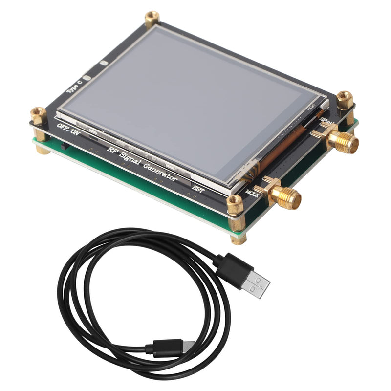 Generator High Exactness Full Touch Screen RF Sweep Dot Frequency Module Radio PC Meter Counter Control With Data Cable SMA Female ADF4350/ ADF4351 (ADF4351)