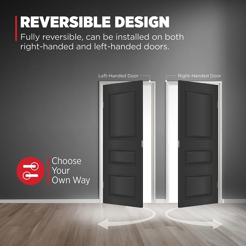 Kwikset Uptown Deadbolt Lock, Satin Nickel Round Exterior Keyed Front Entry Door, Pick Resistant SmartKey Rekey Security, Single Cylinder Dead Bolt, with Microban Protection 0.5" x 2.63" x 2.63"
