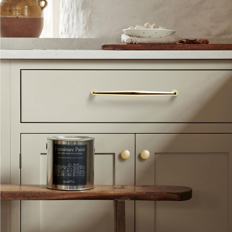 YAGU 6 Pack Top Polished Brass Kitchen Cabinet pulls 6.3 Inch(160mm) Hole Center Solid Bright Gold Dresser Drawer Handles Furniture Shiny Hardware for Cupboard Wardrobe Closet Vanity 6.3''/160MM Hole Center