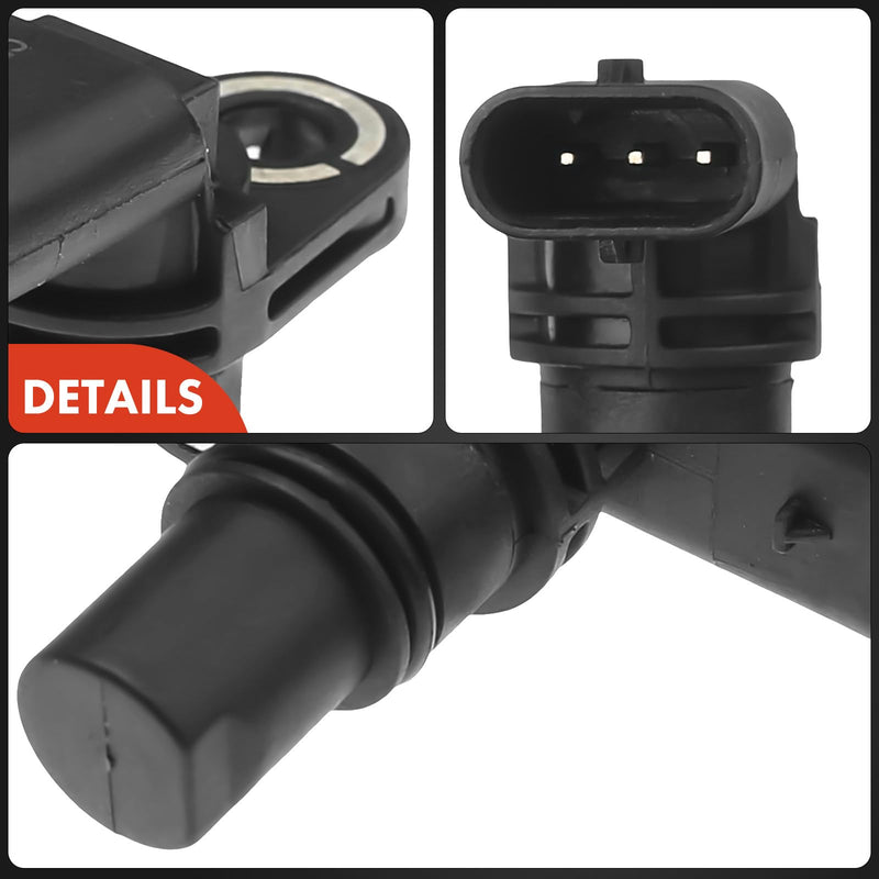A-Premium Engine Camshaft Position Sensor Compatible with Volkswagen Beetle, Golf, Jetta, Tiguan, Touareg, CC, Eos & Audi A3 A4 A6 A7 A8 Quattro, Q5, TT, RS4, Replace# 07L905163A, 07L905163C