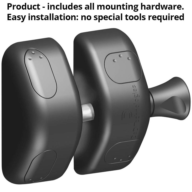 D&D Technologies MLSPS2S MagnaLatch Side Pull, General Purpose Magnetic Gate Latch, for Any Flat Surface