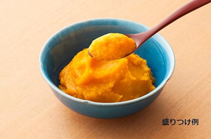 Kewpie Easy Menu Soft Side Dishes Boiled Pumpkin 80g x 6 pieces [Category 3: Can be crushed with the tongue] - NewNest Australia