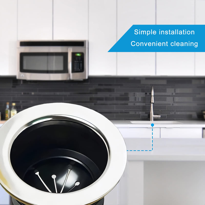 3 Packs Garbage Disposal Splash Guard Sink Baffle, 3-1/8 Inch Food Waste Disposer Accessories, Suitable for Waste King, Whirlaway and GE Models 3-1/8 In