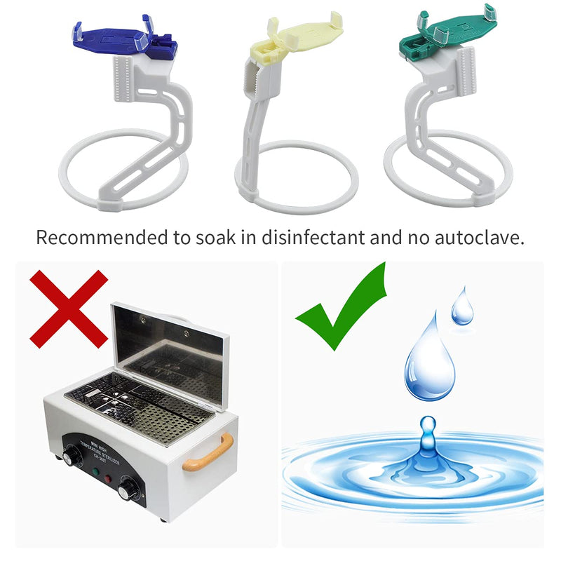 ANNWAH 3PCS/Set Simple Digital Sensor Positioner Holder, Simple Dental X-Ray Sensor Holder, Help Dentists Take Dental X-Rays(Only for Digital Sensor，Not for X-ray Film)