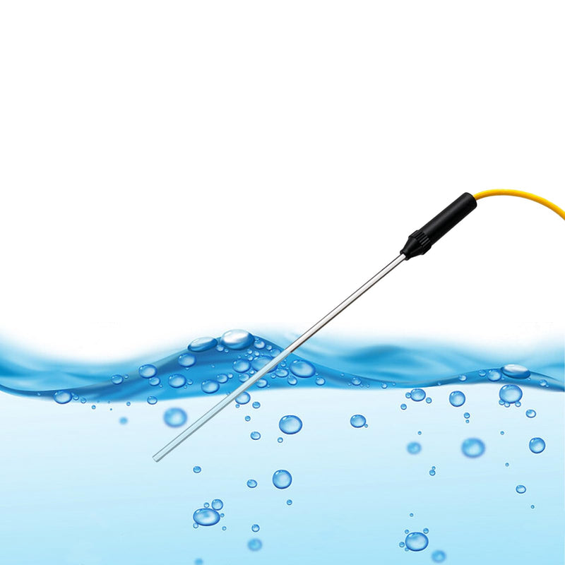 1 Pcs K Type Thermocouple Probe, Handheld Temperature Sensor Thermocouple Probe Stainless Steel Probe K Type Sensor High Temperature Thermocouple -50 to 400℃ (TP30) TP30