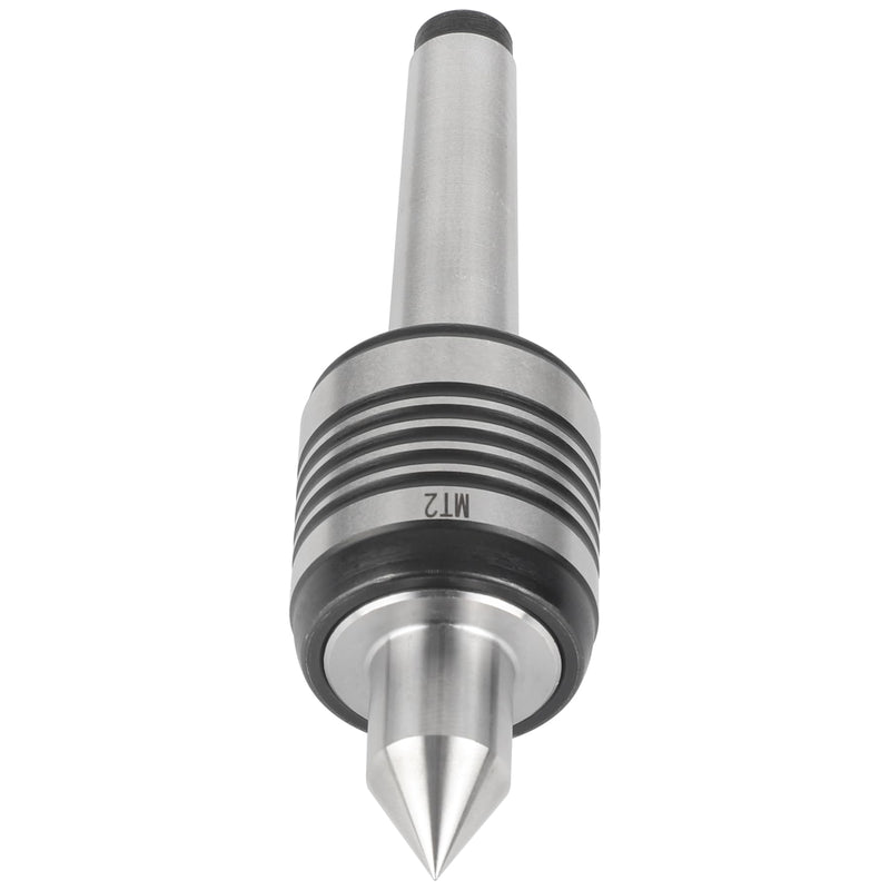 Heavy Duty MT2 Live Center, 2MT 60 Degree Morse Taper Precision Lathe Medium Duty Live Tailstock Center for Wood & Metal Lathe CNC Work MT2 Live Centers