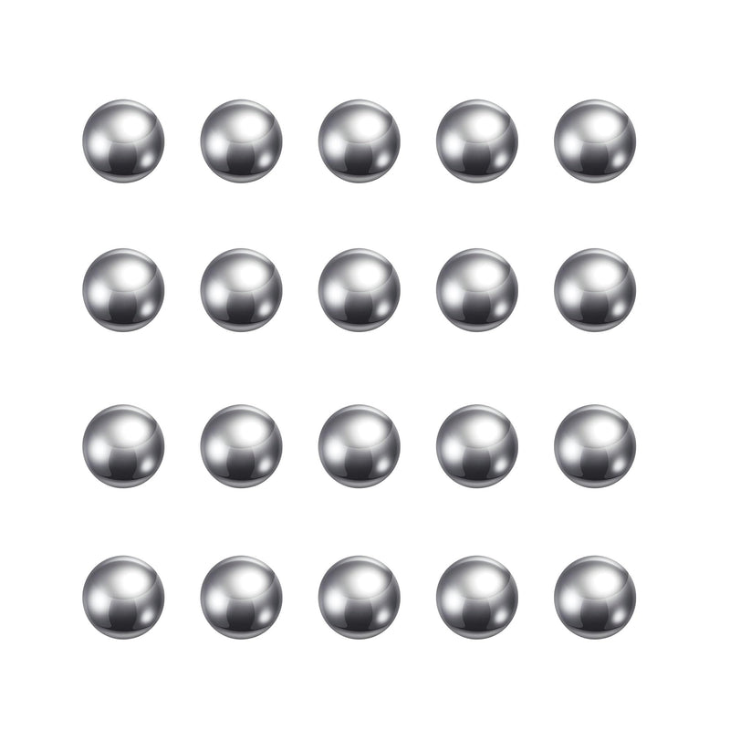 uxcell 2mm Bearing Balls 304 Stainless Steel G100 Precision Balls 2000pcs