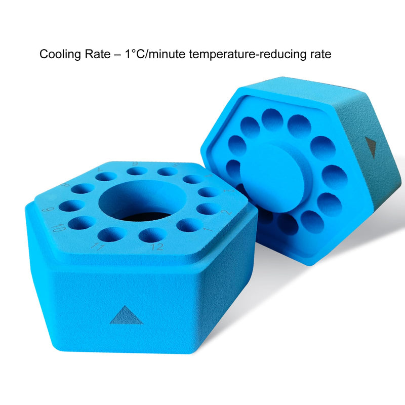 Cool Cell Freezing Container for 2ml Cryogenic Vials, 12 Wells