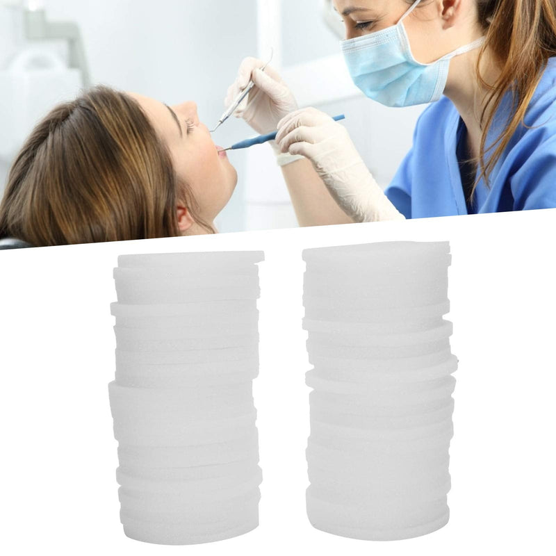 YUYTE 50pcs Dental Sponge Pads Sponge Pads Disposable Sponge Cleaning Pads For dental needle, Endodontic,drills,block cleaning Oral Care Accessories
