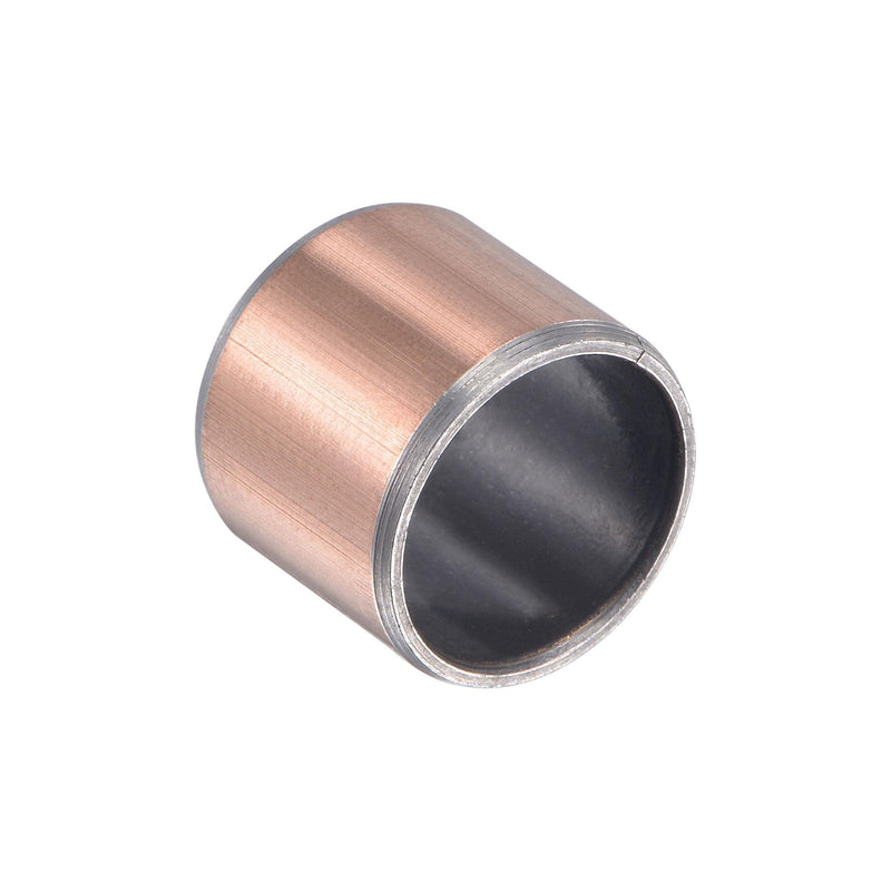 uxcell Sleeve Bearing 1/2" Bore x 19/32" OD x 1/2" Length Plain Bearings Wrapped Oilless Bushings 2pcs Self-Lubricating for Industry Equipment 1/2"x19/32"x1/2"