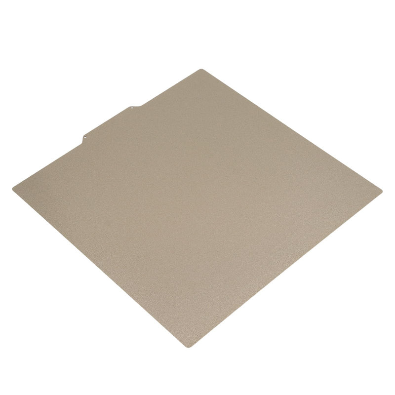 3D Printer Build Plate 325x325mm Double Sided PEI Coating Flexible Spring Steel Plate 3D Printer Bed for QIDI X
