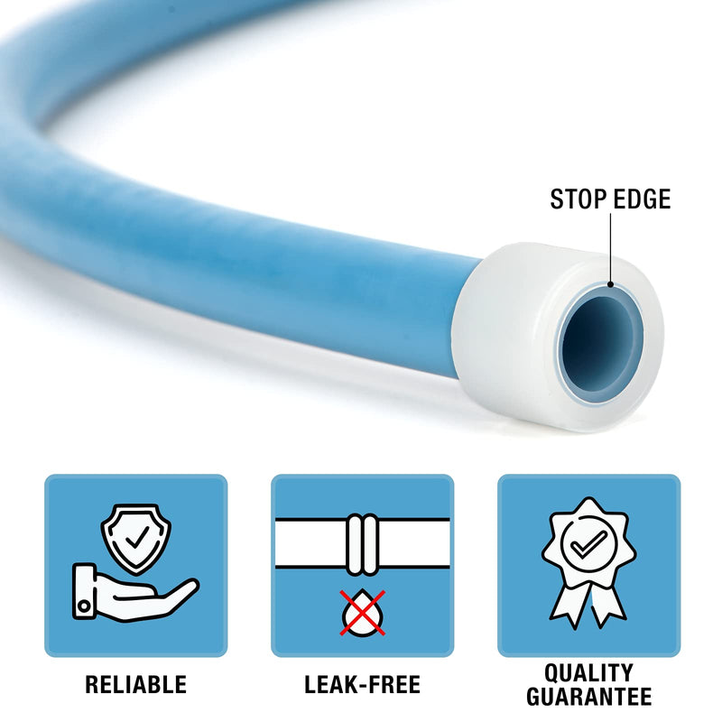 IWISS F1960 1 in. Expansion Ring w/Stop Edge for PEX-A Tubing used in Uponor ProPEX, PowerpPEX, WaterPEX system-25pcs 1 in.
