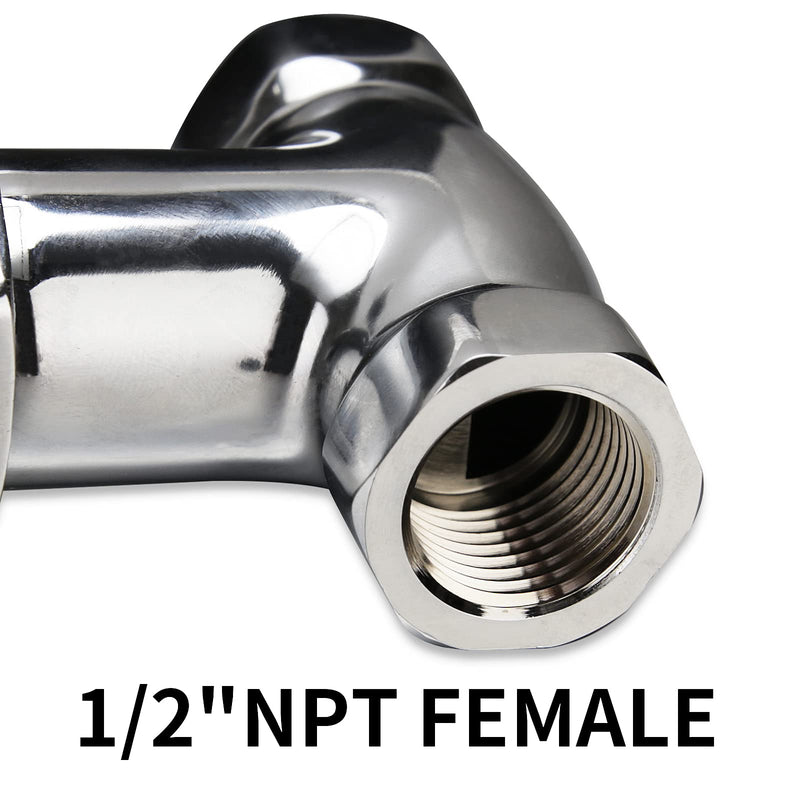 Watflow Self-Closing Heavy Duty Shower Valve with Pull Chain, Chrome