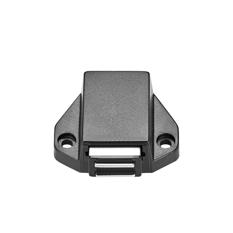 uxcell Touch Magnetic Latches Press Catch Latch for Cabinet Door Cupboard Black 4pcs