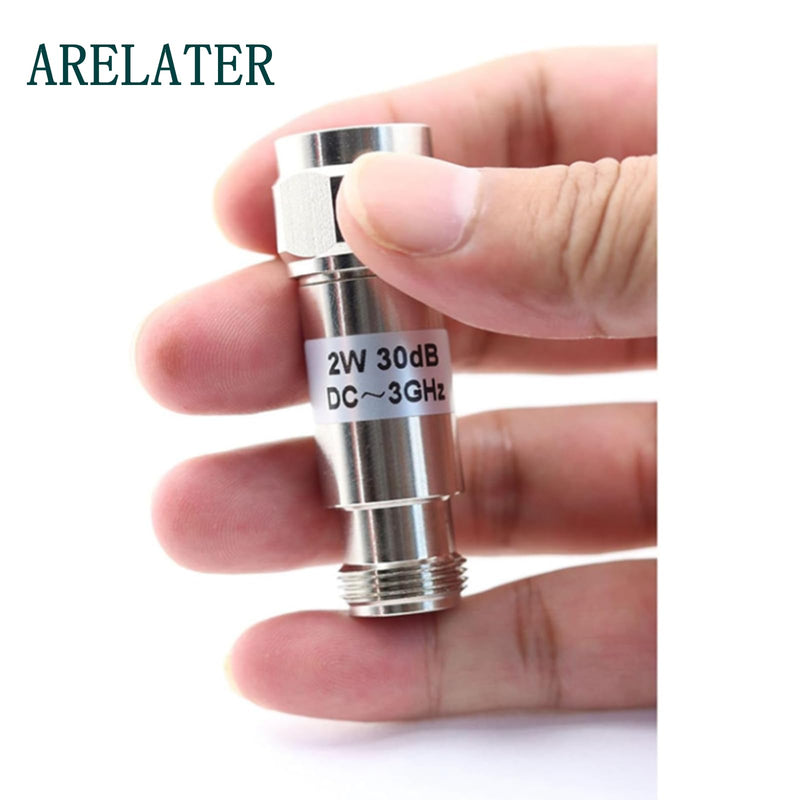 2Watt N Connector Attenuator,DC to 3GHz,50 Ohm,1-50db (20dB) 20dB