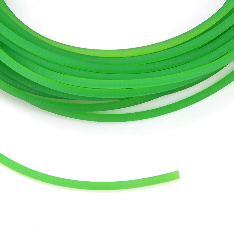PU Transmission Belt 4mm x 10m, Polyurethane Round Belt High Performance for Drive Transmission Green (pu Polyurethane Belt) 4mm*10m pu polyurethane belt