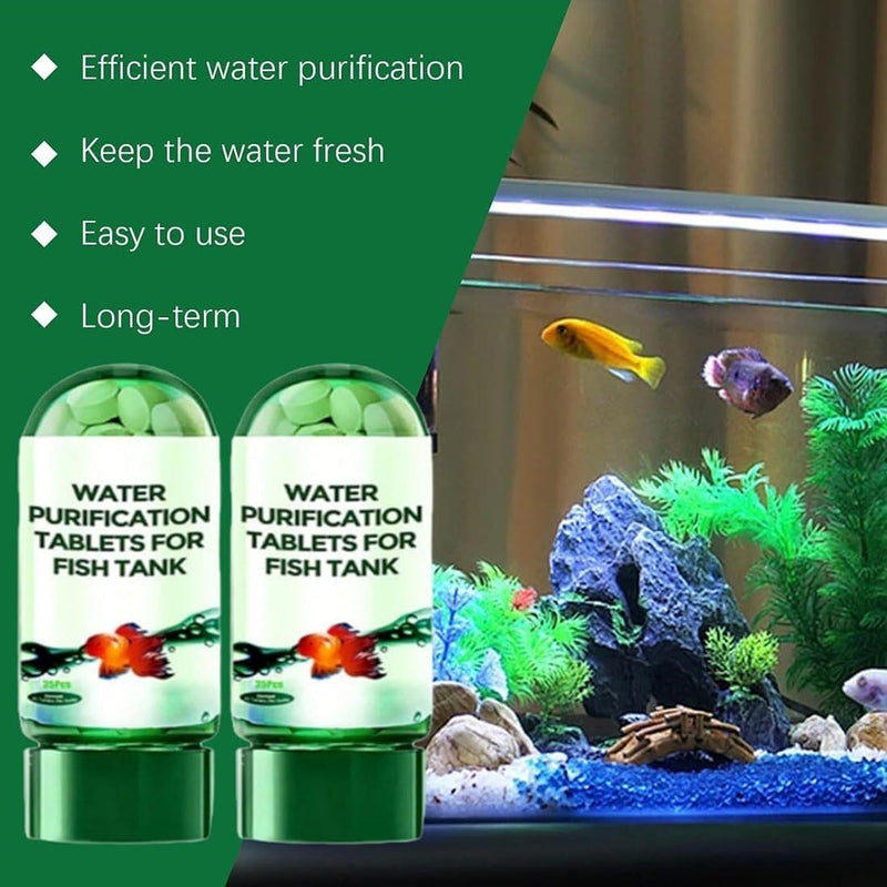 Water Purification Tablets for Fish Tank 2PCS