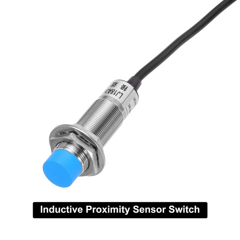 MECCANIXITY M18 Approach Sensor Inductive Proximity Sensor Switch NC Normally Close NPN 8mm Detection Distance, DC 6-36V LJ18A3-8-Z/AX, 3.3ft, 5Pcs 5