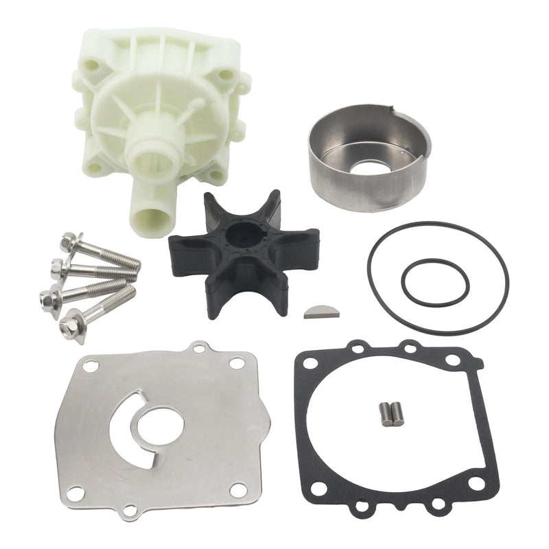 61AW0078 Water Pump Impeller Repair Kit with Housing for Yamaha 150 175 200 225 250 300 HP V6 Outboards Motors Replaces 61A-W0078-A1/A2-00 61A-W0078-A3-00 61A-W0078-A4-00 Sierra 18-3396