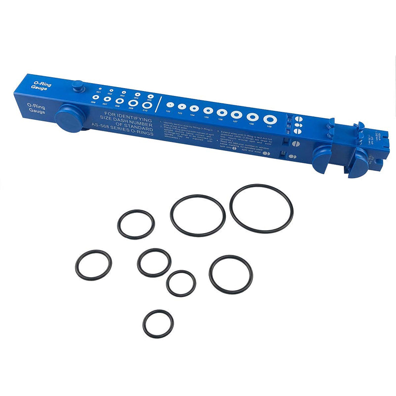 O-Ring Gauge Slide Type National O-Ring Sizing Gauge,for O Ring Diameter Cross sectionMeasuring