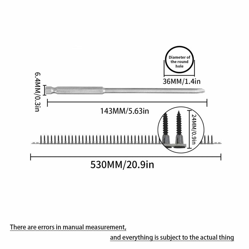Automatic Chain Nail Gun Adapter, 48MM Electric Drill Chain Attachment Set for ail Gun Electric Drill, for Drywall Woodwork (Drill Chain Adapter Set) (Drill Chain Adapter Set) Drill Chain Adapter Set