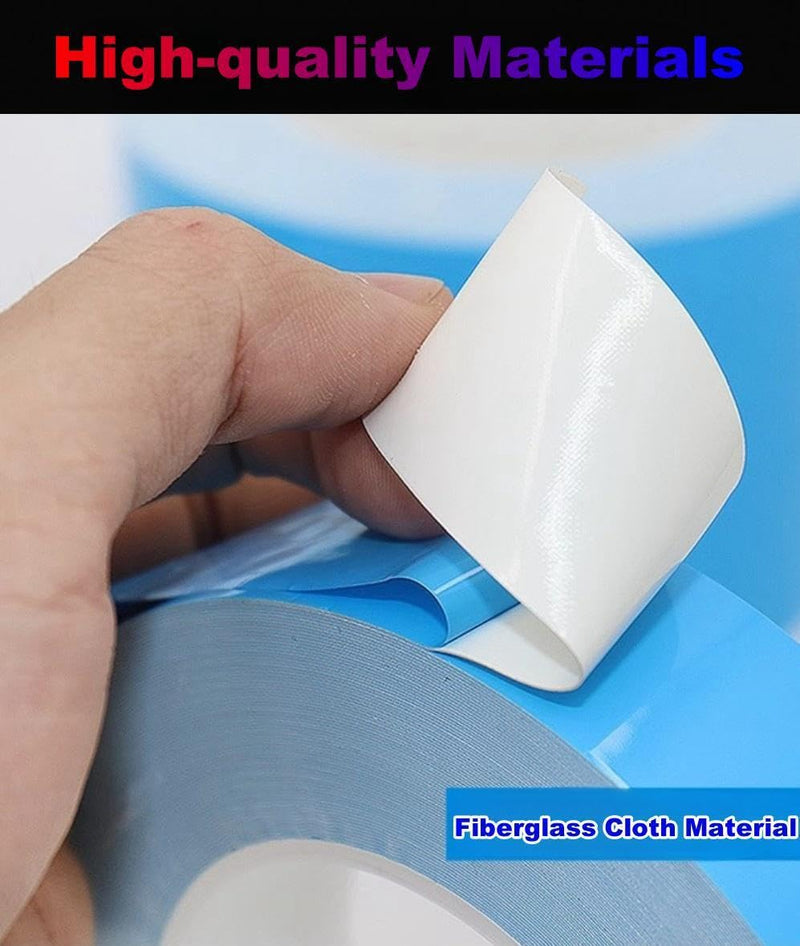 Thermal Tape 0.5 inch x 66Feet Heat Transfer Double Sided Tape with Strong Adhesive, for Mounting CPU Heatsink, Fixed Rug, Install LED Light Strips, Woodworker Item, Arts & Crafts, DIY Gift Decorate 0.5nch x 66Feet