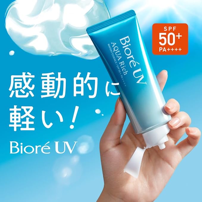 Biore UV Aquaricity, Water Essence, 3.9 oz (110 g) (1.6 times the normal product), Sunscreen, SPF 50+/PA++++, Large Capacity, Biore - NewNest Australia