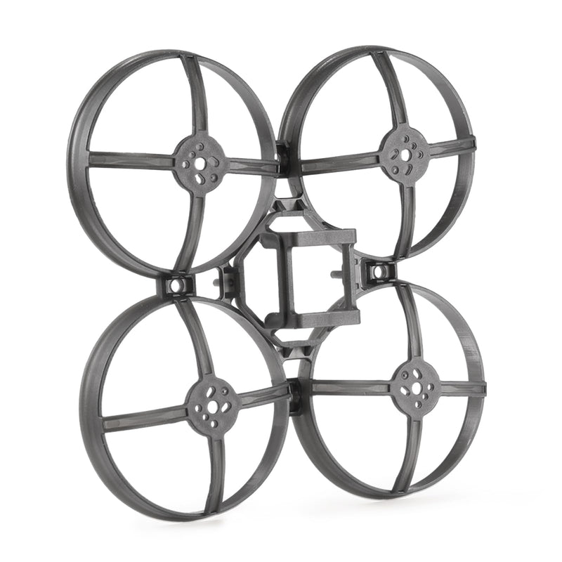 Happymodel Mobula8 85mm Wheelbase Drone Frame Accessories, 2PCS Black Micro FPV Whoop Frame for 2 inch Props 702/703/802/1002/1102/1103 Brushless Motors 1-2S Carbon Fiber Racing Quadcopter Frames