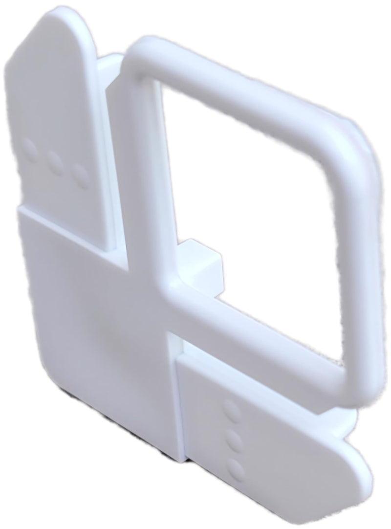 5/16" Outside Window Screen Corner with Pull Tab, White, 20 Pack