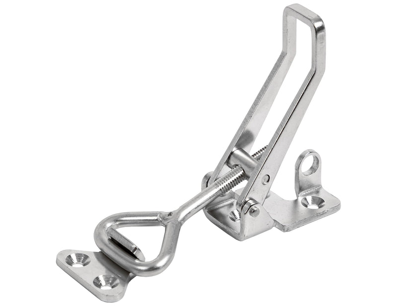 Buyers Products Company 6" Heavy Duty Stainless Steel Adjustable-Grip Draw Latch