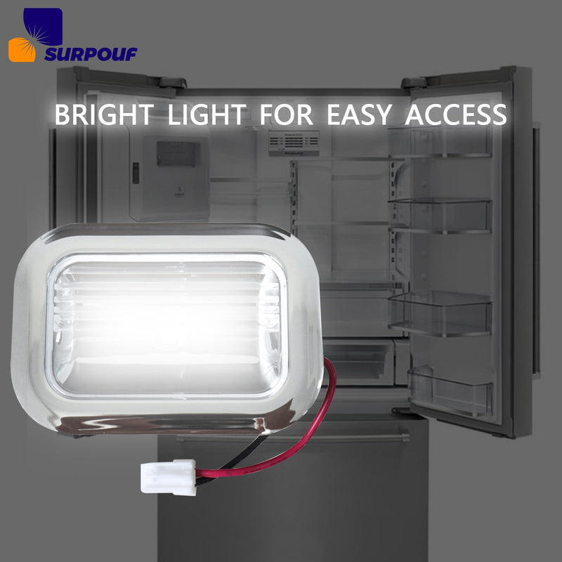 2PK W11462342 Refrigerator LED Light Module Assembly Fits for Whirlpool Refrigerator LED Light Module