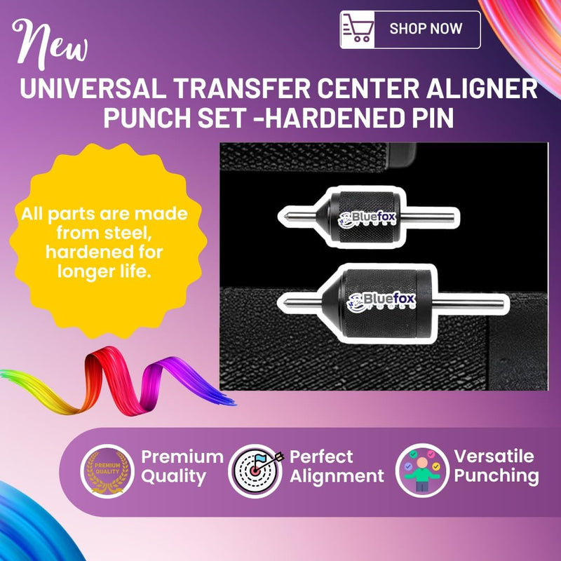Universal Transfer Center Aligner Punch Hardened Pin Machine Tools Range Set TRANSFER PUNCH SET