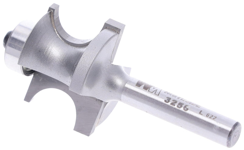 Whiteside Router Bits 3256 Edge Beading Bit with 1-1/16-Inch Large Diameter and 3/4-Inch Cutting Length
