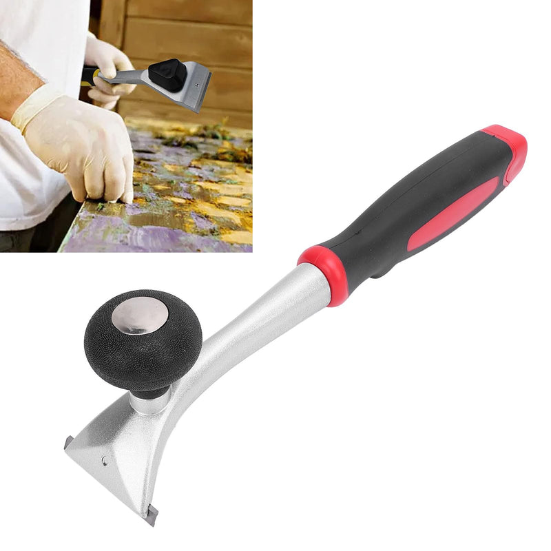 Premium Ergonomic Carbide Scraper, Scraper Tool for Removing Varnish Paint Glue Resin Dry Glaze Putty Scratch, Carbide Paint Scraper Anti Slip Paint Remover Premium