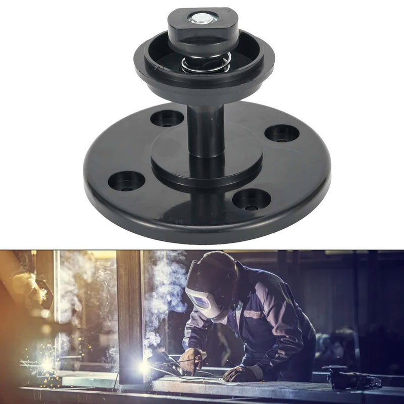 MIG Welding Wire Spool Holder Stand Assembly For 1Kg And 5Kg Reels, Wire Damper Shaft For Small To Medium MIG Welders, Fits 100Mm And 200Mm Diameter Spools For CNC Metalworking Welding Applications