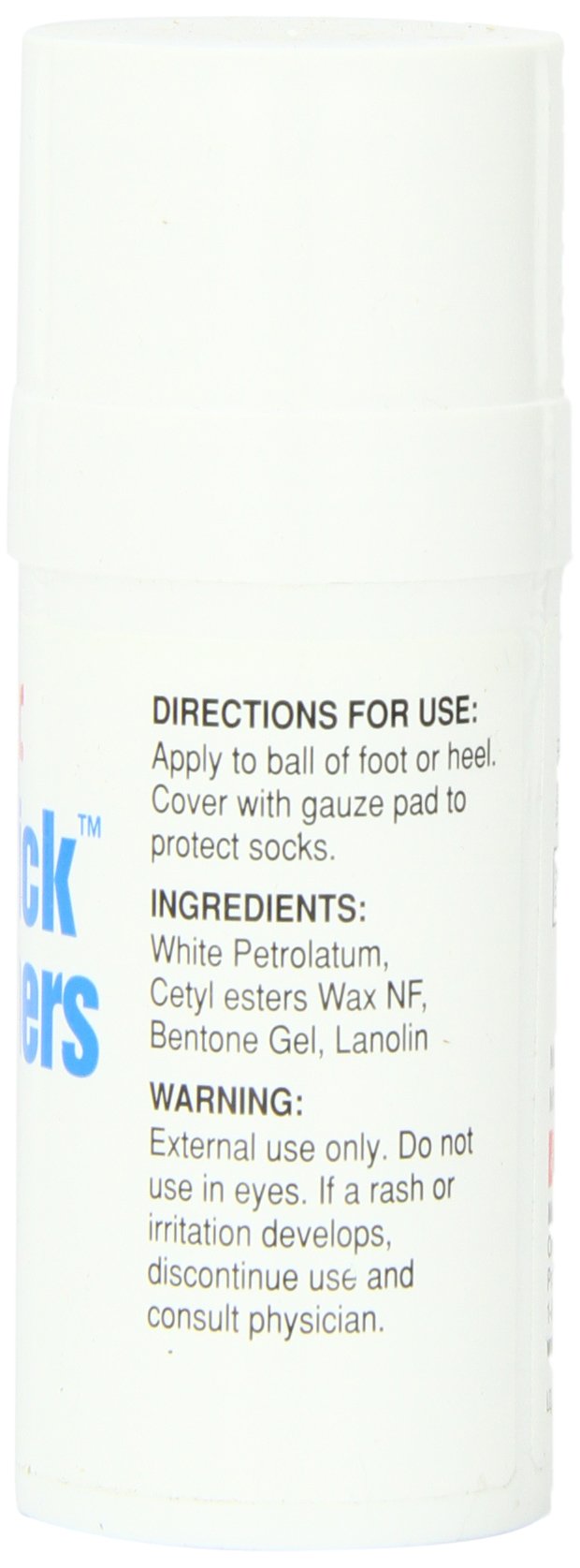 MUELLER Sports Medicine Lube Stick for Runners, Anti-Chafing Stick for Men and Women, Skin Protection on Feet, Heel, Groin, Arms, Chest, Running Accessories, 2.25oz