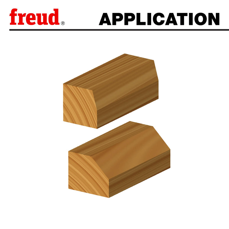 Freud 40-094: 7/8" (Dia.) Chamfer Bit with 1/2" Shank