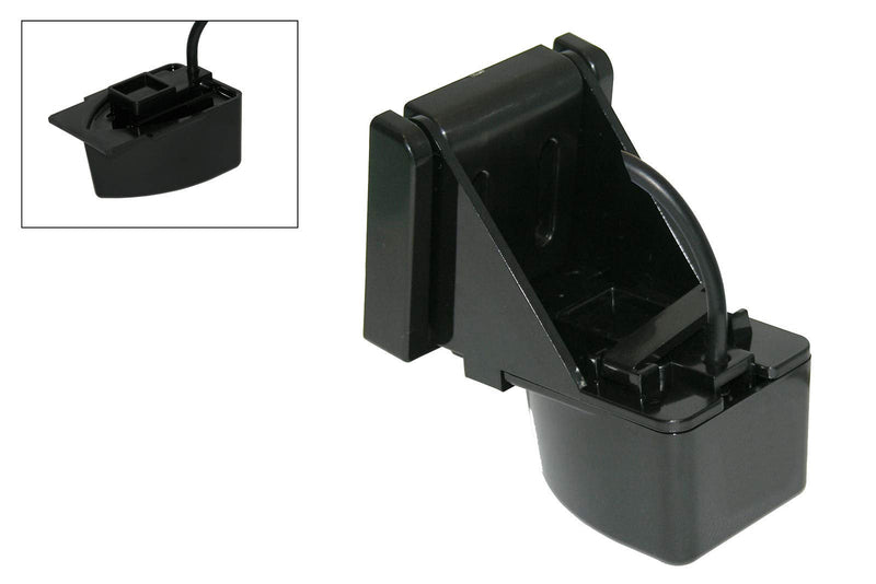 Universal Combination Transom Mount/Glue-in-Hull 200Khz Transducer