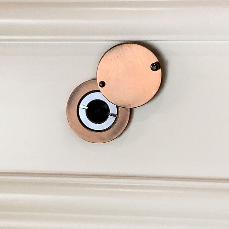 Peephole Cover, Peep Hole Covers for Door - Home Security Privacy Protection with Self-Adhesive Installation Tools(Matt Black) Matt Black