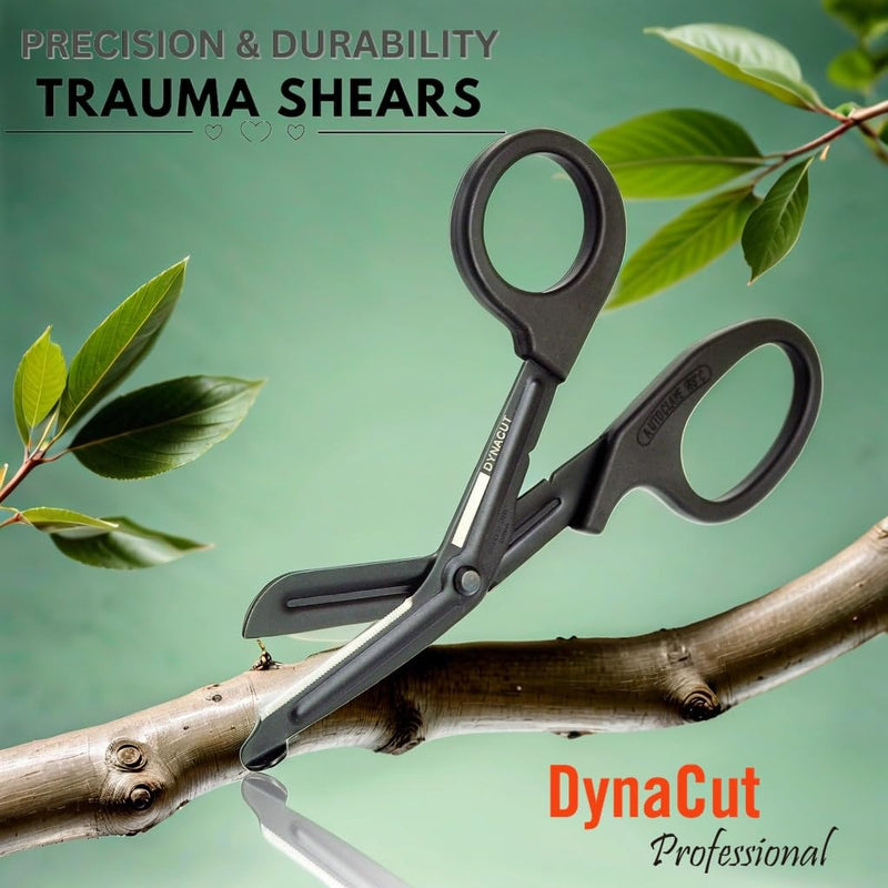 Trauma Shears 7.5" Medical Scissors for EMT, Nurses & First Aid, Kinesiology, Military Tactical, Non-Stick Bandage Scissors with Protective Tip