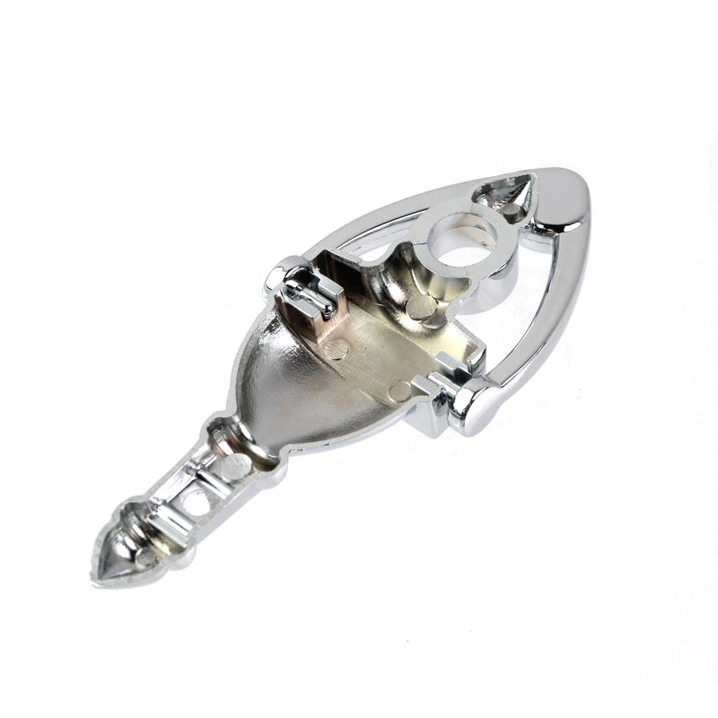 Antrader Door Knocker and Viewer, 160-Degree View Angle,4 Inch Height, Satin Nickel,1 Pack