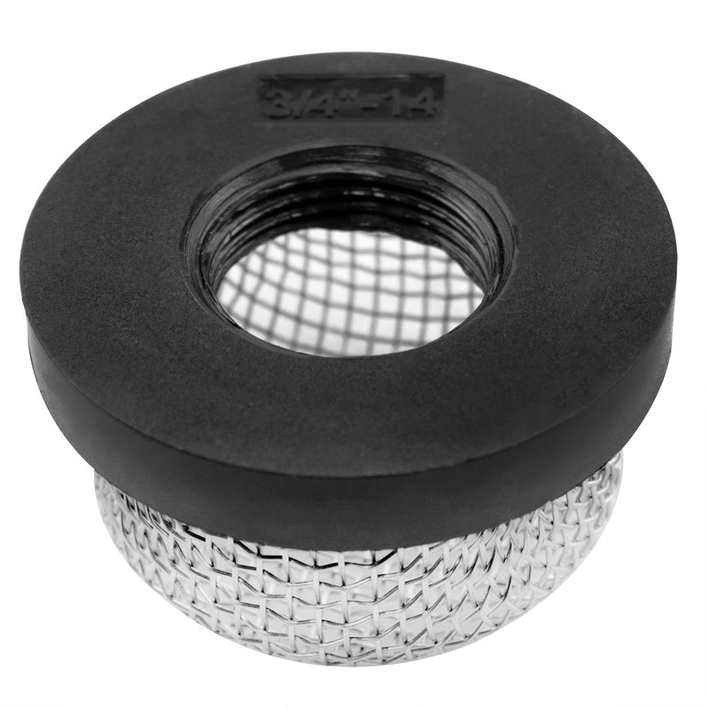 Stainless Steel Aeration Screen Filter fit 3/4 inch -14 Internal Threads Compatible with Livewell Pumps Enhanced Filtration and Aeration 1pcs (3/4)