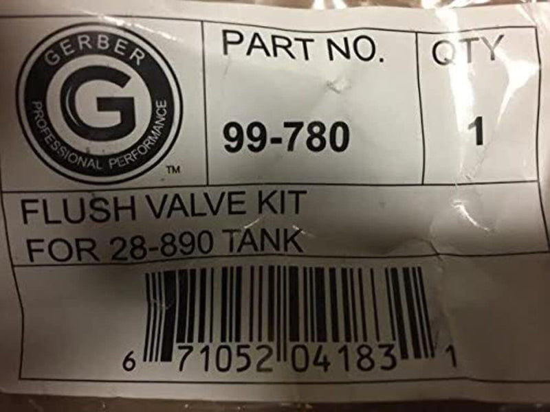 Gerber G0099780 Flush Valve for 28-890 Tank