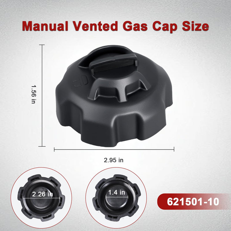 Marine Manual Fuel Tank Vent Gas Cap Boat Gas Cap Replacement Part Compatible with Moeller Tempo Fuel Tank Replace#: 621501-10