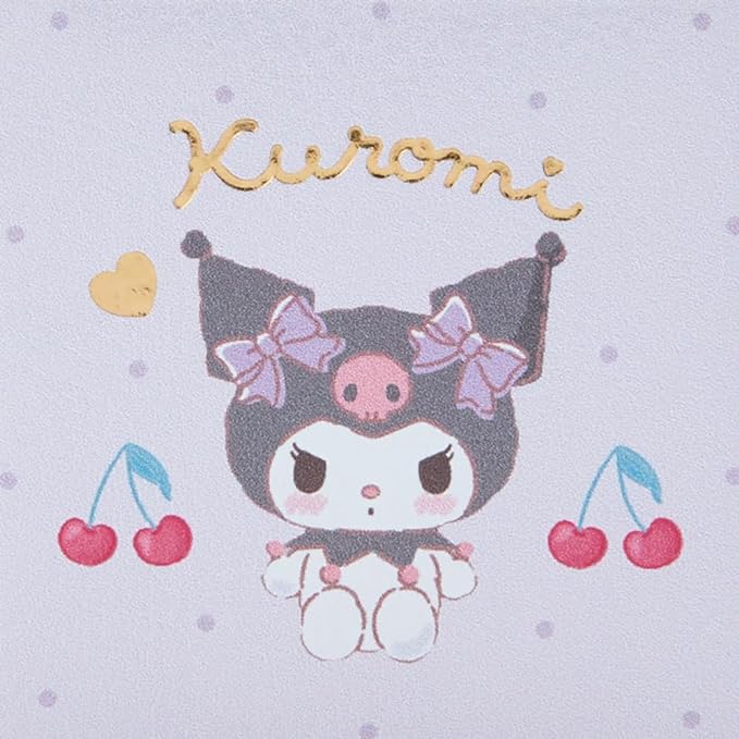 Sanrio 328774 Kuromi Kuromi Pocket Mirror, Compact Mirror, 2.4 x 2.4 x 0.3 inches (6 x 6 x 0.9 cm), New Life, Personal Accessories, Character 328774 - NewNest Australia