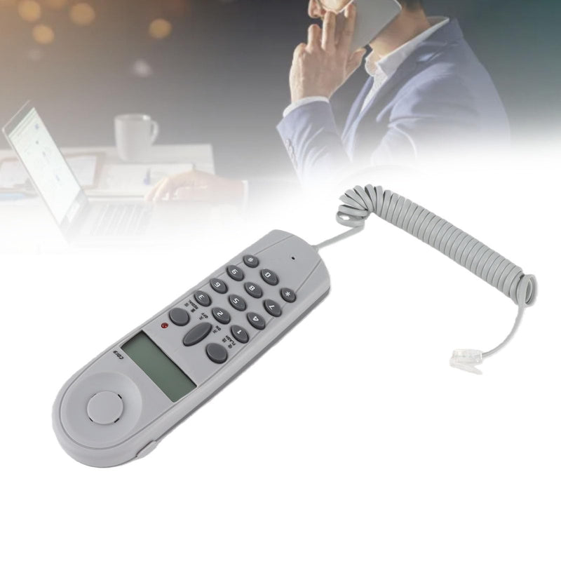 C019 Telephone Phone Line Network Cable Tester Butt Tester Lineman Tool Cable Set, Phone Tester with Connectors and Joiner, Support DTMF Dual Caller ID, Grey